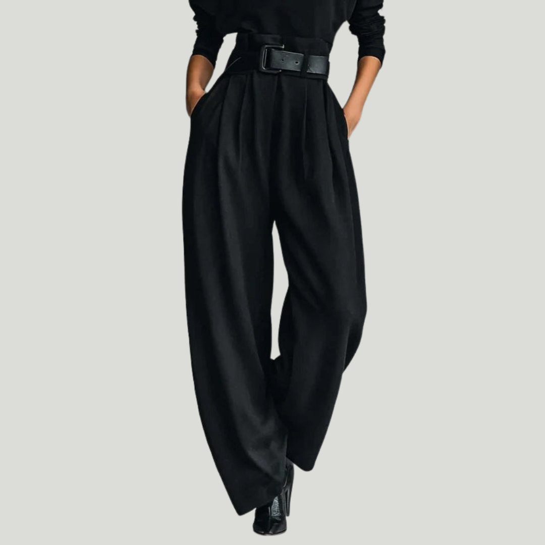 Juliet -Turtleneck & Straight Leg Pants Set
