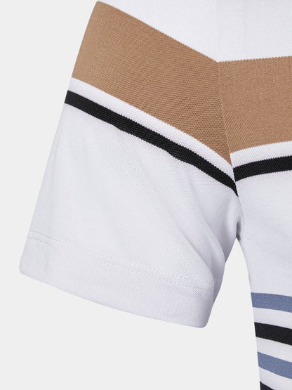 Sunset Stripe Polo