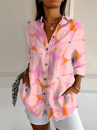 Maia | Floral Wave Blouse