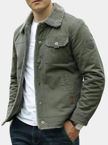 Vintage Military Aviator Jacket