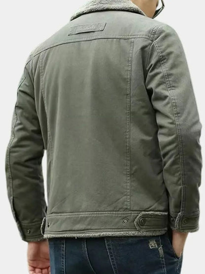 Vintage Military Aviator Jacket