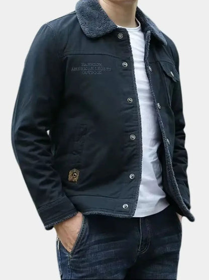 Vintage Military Aviator Jacket