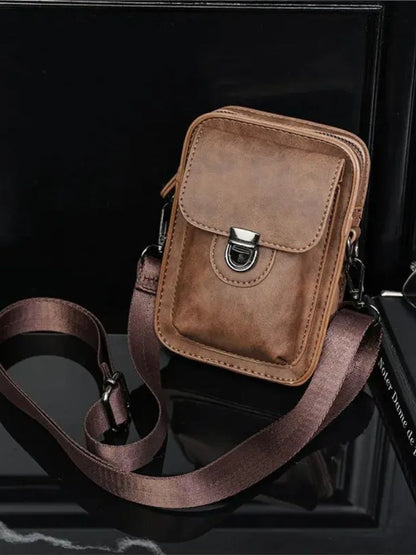 Vintage Mini Leather Shoulder Bag
