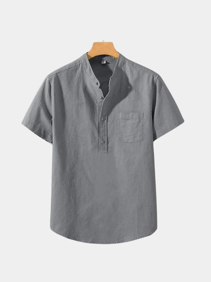 Wellspring White Linen T-Shirt