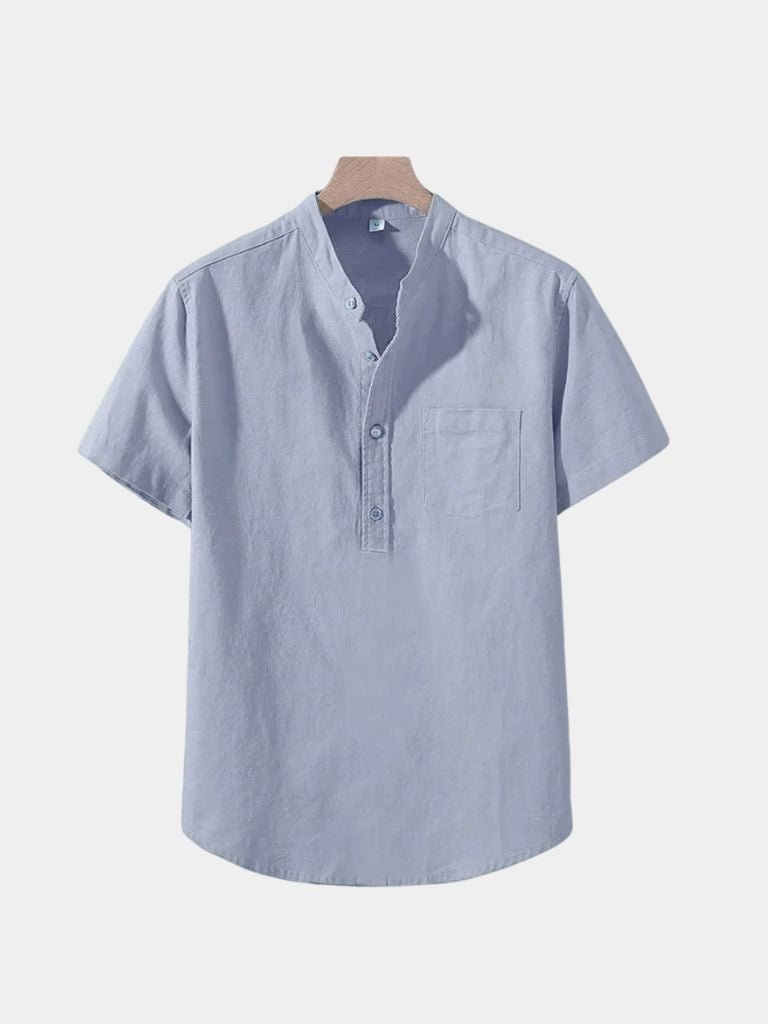 Wellspring White Linen T-Shirt