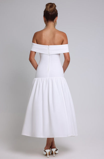 Wilhelmina Midaxi Dress - Iwoire