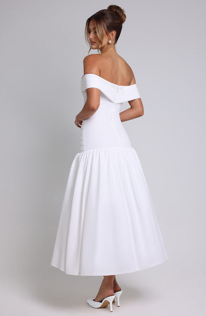 Wilhelmina Midaxi Dress - Iwoire
