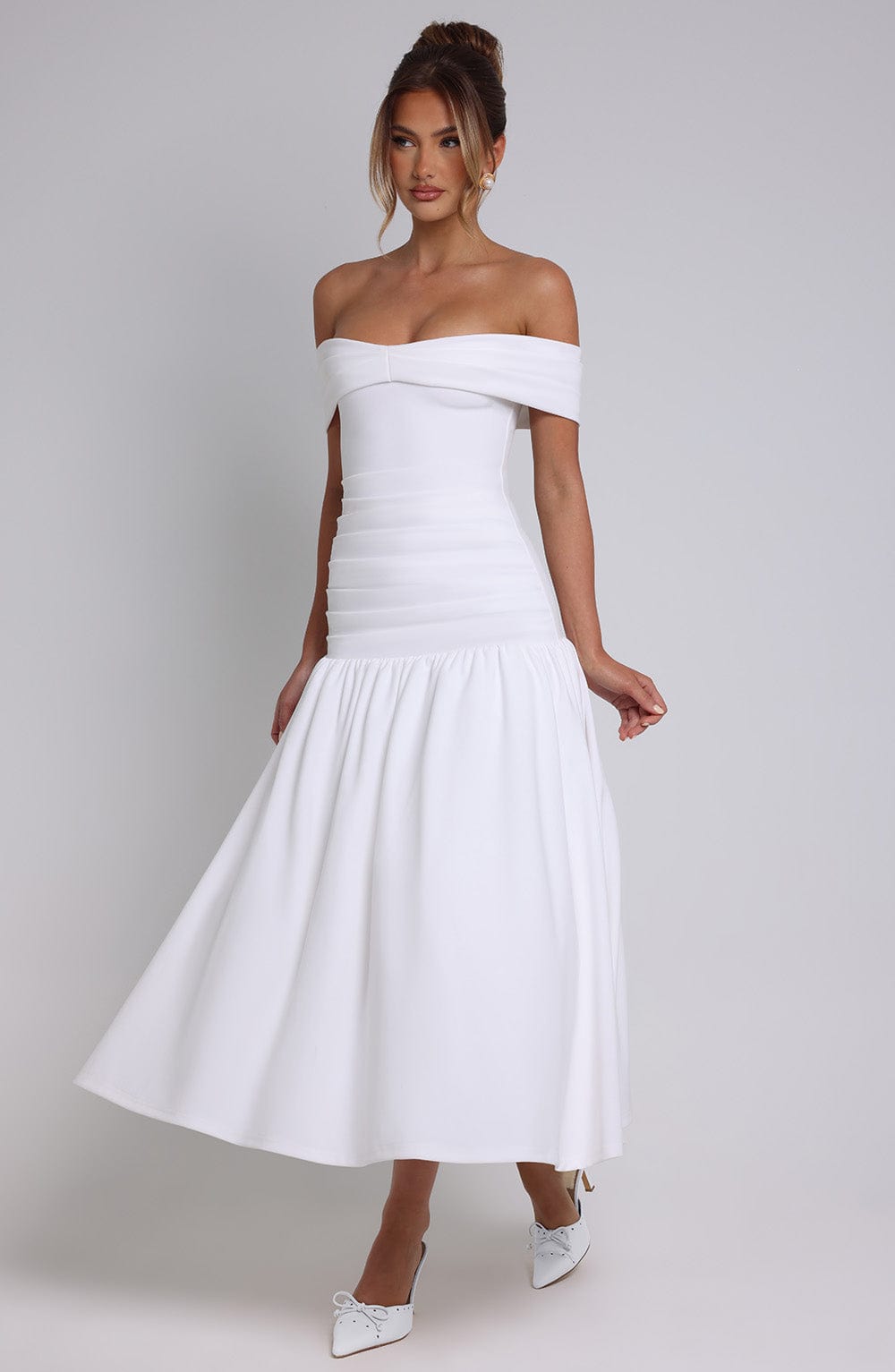 Wilhelmina Midaxi Dress - Iwoire