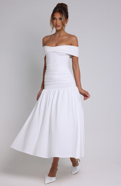 Wilhelmina Midaxi Dress - Iwoire