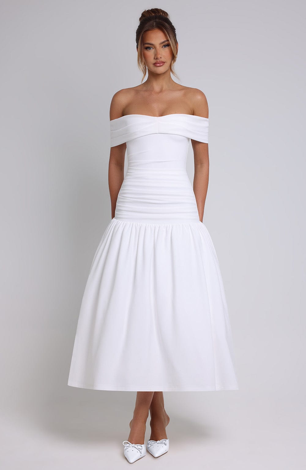 Wilhelmina Midaxi Dress - Iwoire
